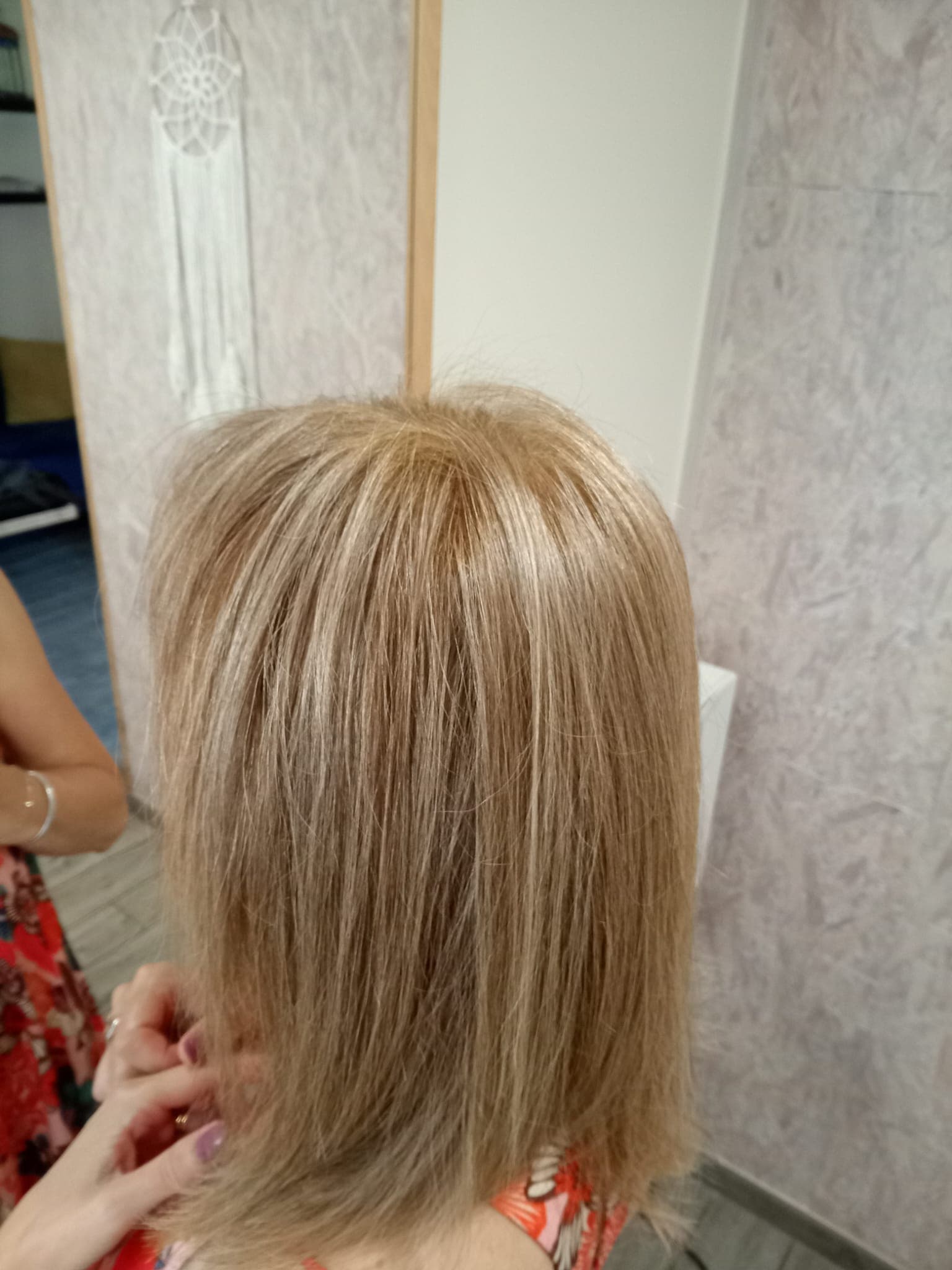 Réalisation coiffure végétale Brocéliande